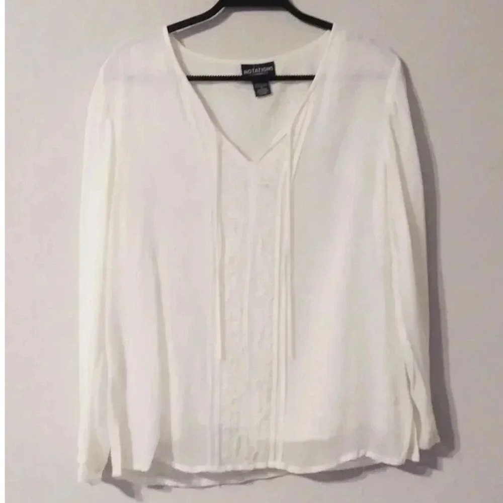 Notations Clothing‎ Co Sheer Tunic